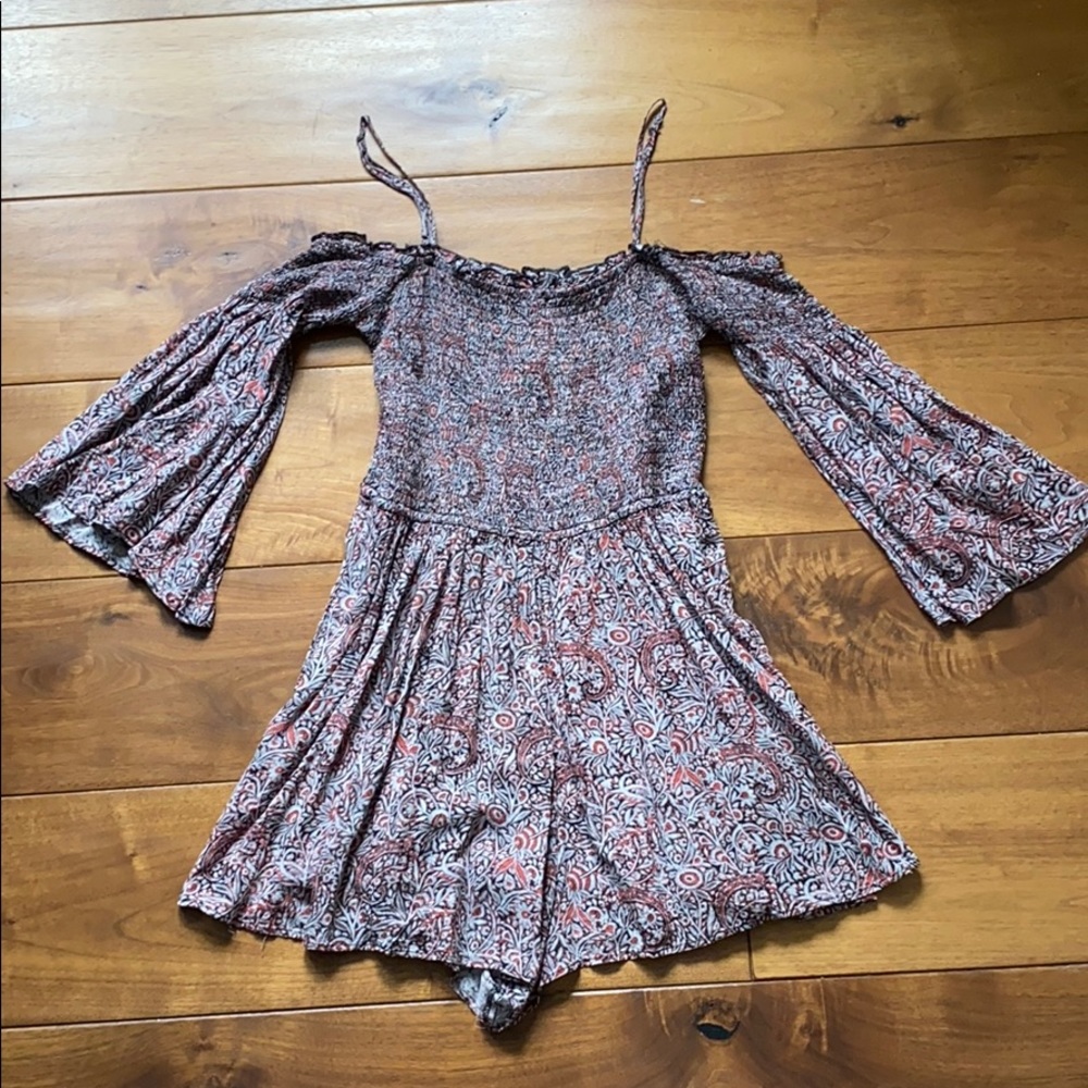 Patterned Romper - image 1
